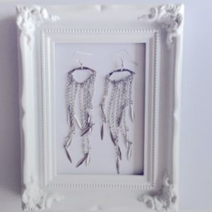 🌸 Vintage 90’s Chain Drop Earrings